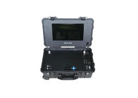 Receptor video portátil de la cartera COFDM con el monitor LCD H.264 de 15,6 pulgadas