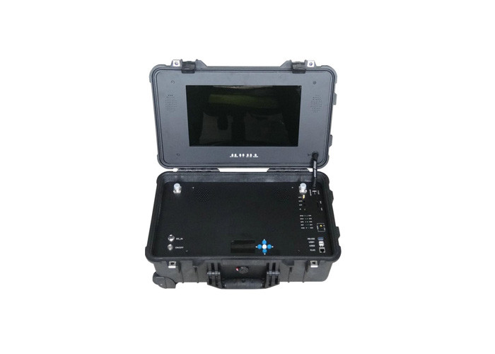 Receptor video portátil de la cartera COFDM con el monitor LCD H.264 de 15,6 pulgadas