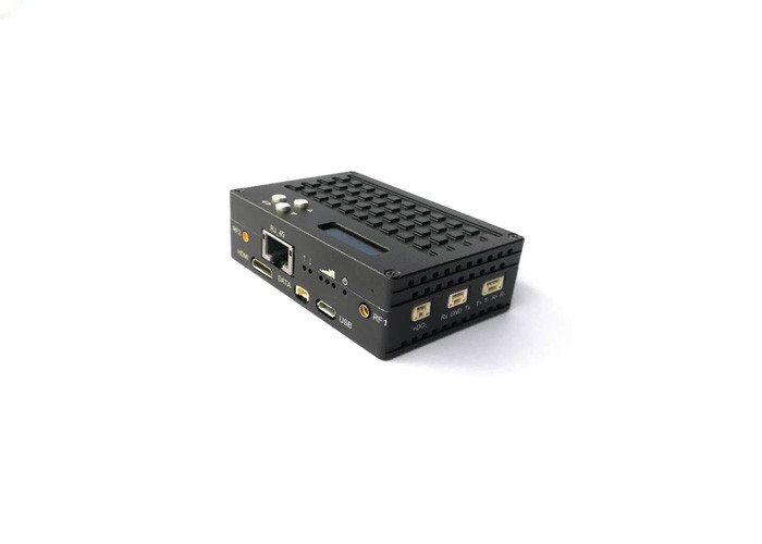 Cero - transmisión de datos miniatura del UAV del codificador para la salida del control HDMI H.264 1W de la inteligencia