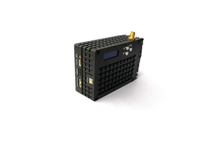 Mini COFDM transmisor de H.264/transmisor video inalámbrico de la gama larga 1 vatio
