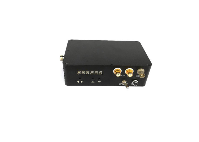 Gama larga DC 12~15V del transmisor de H.264 SD COFDM de la visión video no