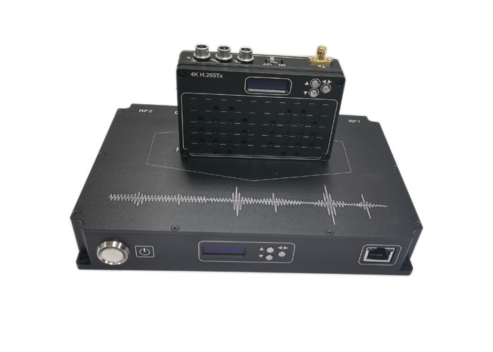 Transmisor video de HEVC COFDM que traza el abejón H.265 4K SDI