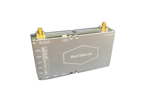 Enlace de datos de UAV de 5Watt 50Mbps radio de malla IP de salto de frecuencia adaptativa