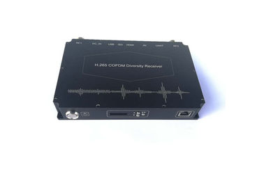 Transmisision móvil NLOS del grado industrial video del receptor del cofdm de HD H.265