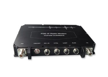 Transmisor-receptor de la gama larga COFDM de FDD para el pedazo de radio militar AES del sistema 128